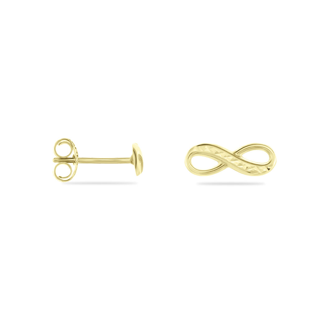 Boucles D'oreilles Puces Ferrera Or Jaune