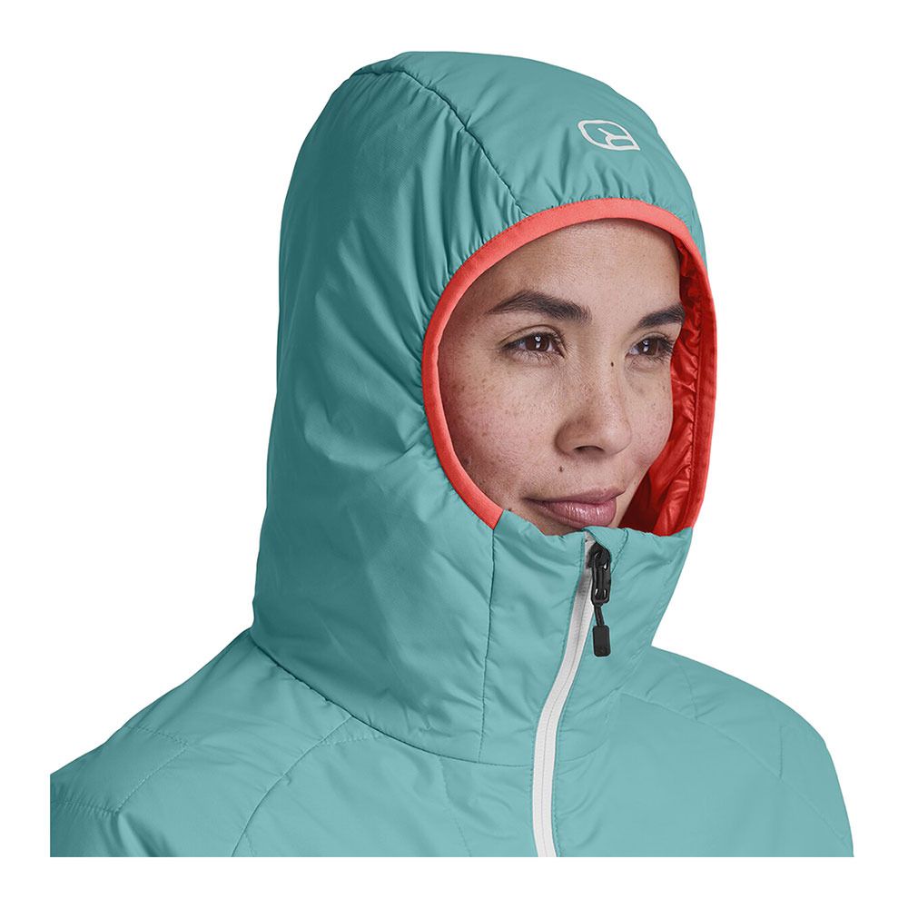 Ortovox SWISSWOOL PIZ BOÈ - Veste ski Femme ice waterfall