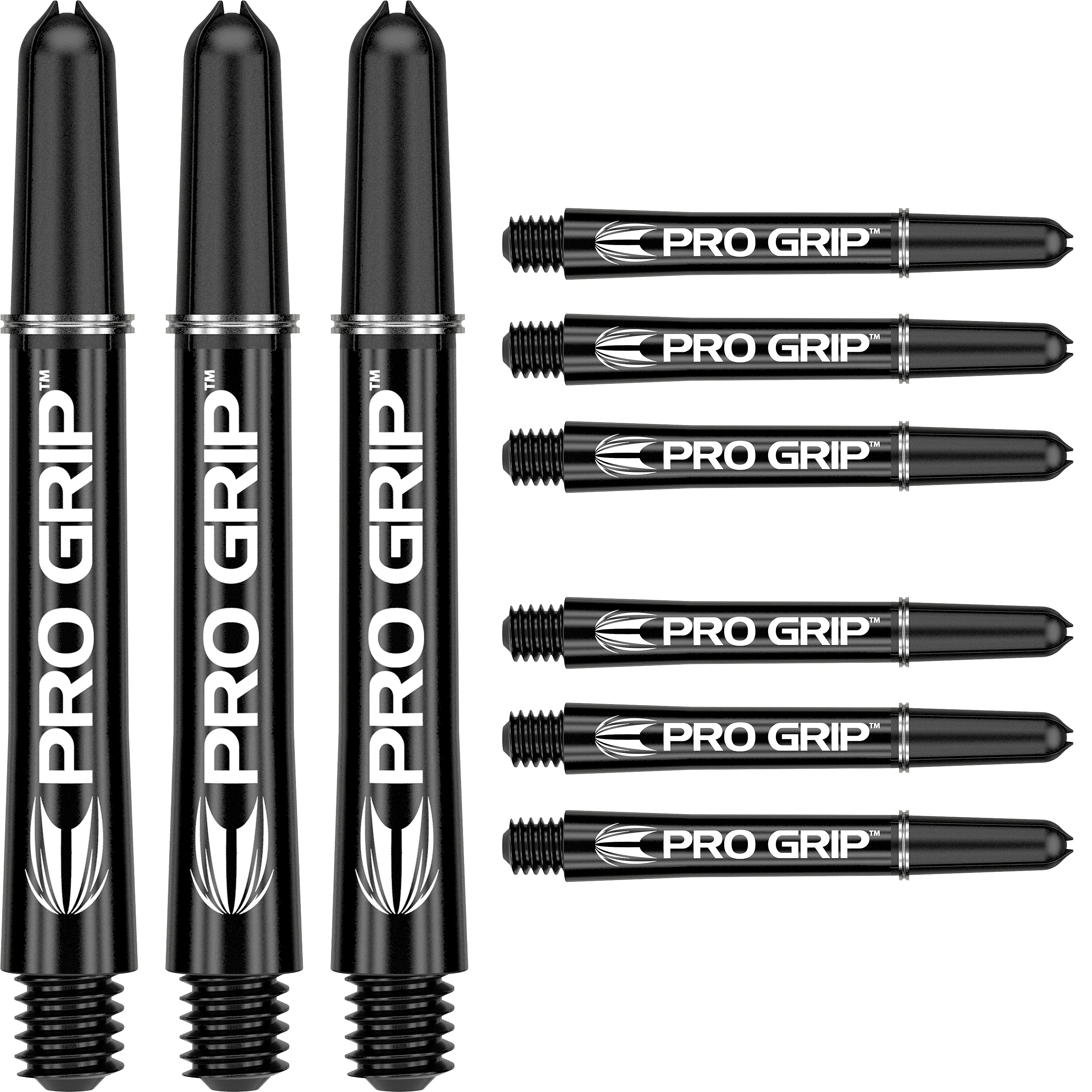 Target - Pro Grip Shaft 3er Set - Schwarz