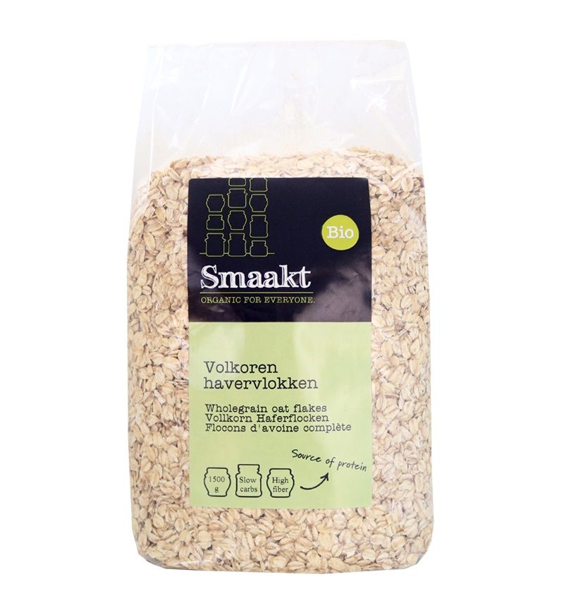Smaakt Havervlokken XL (bio) 1500 gram