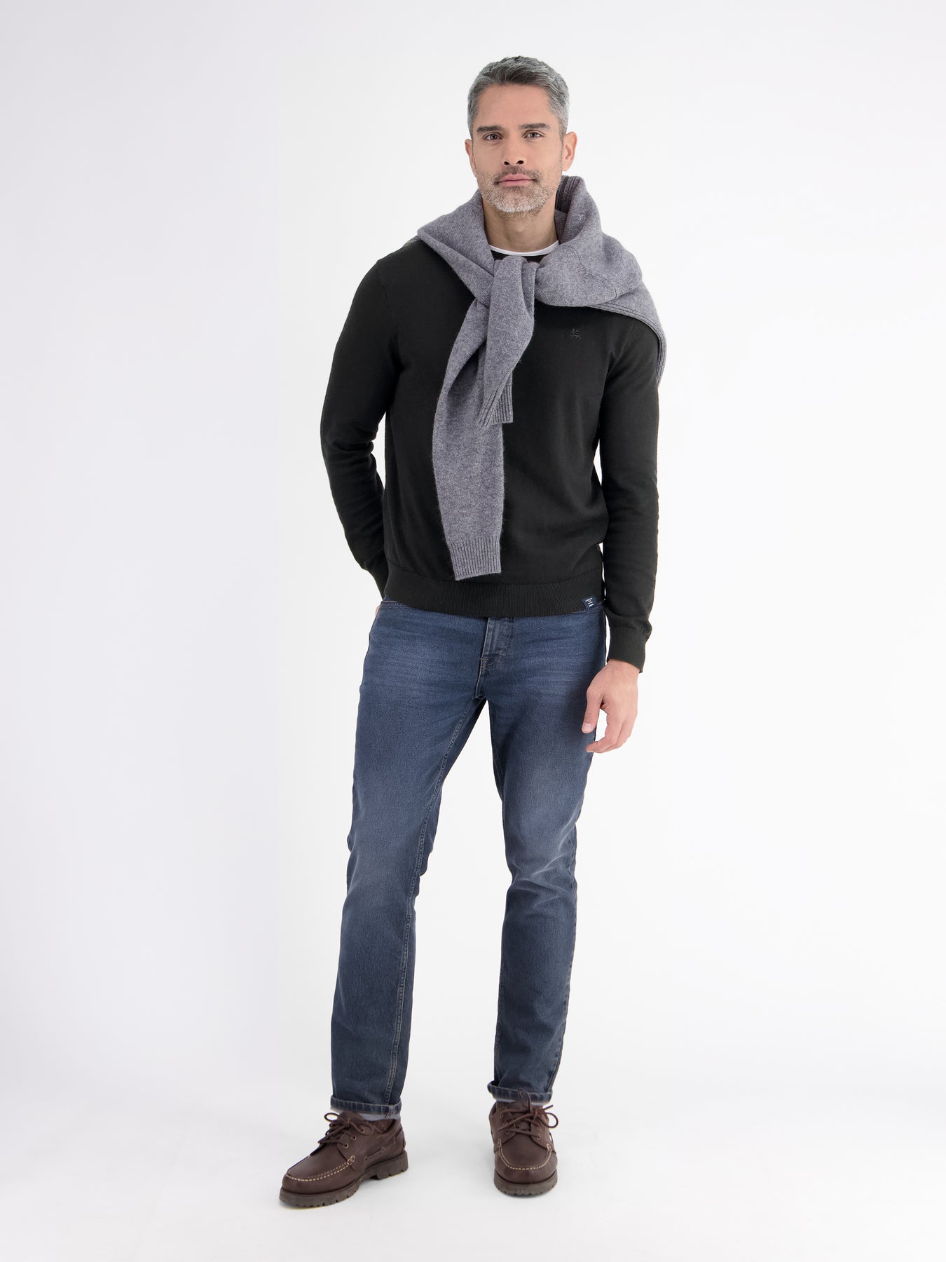 Feinstrickpullover mit Turtleneck