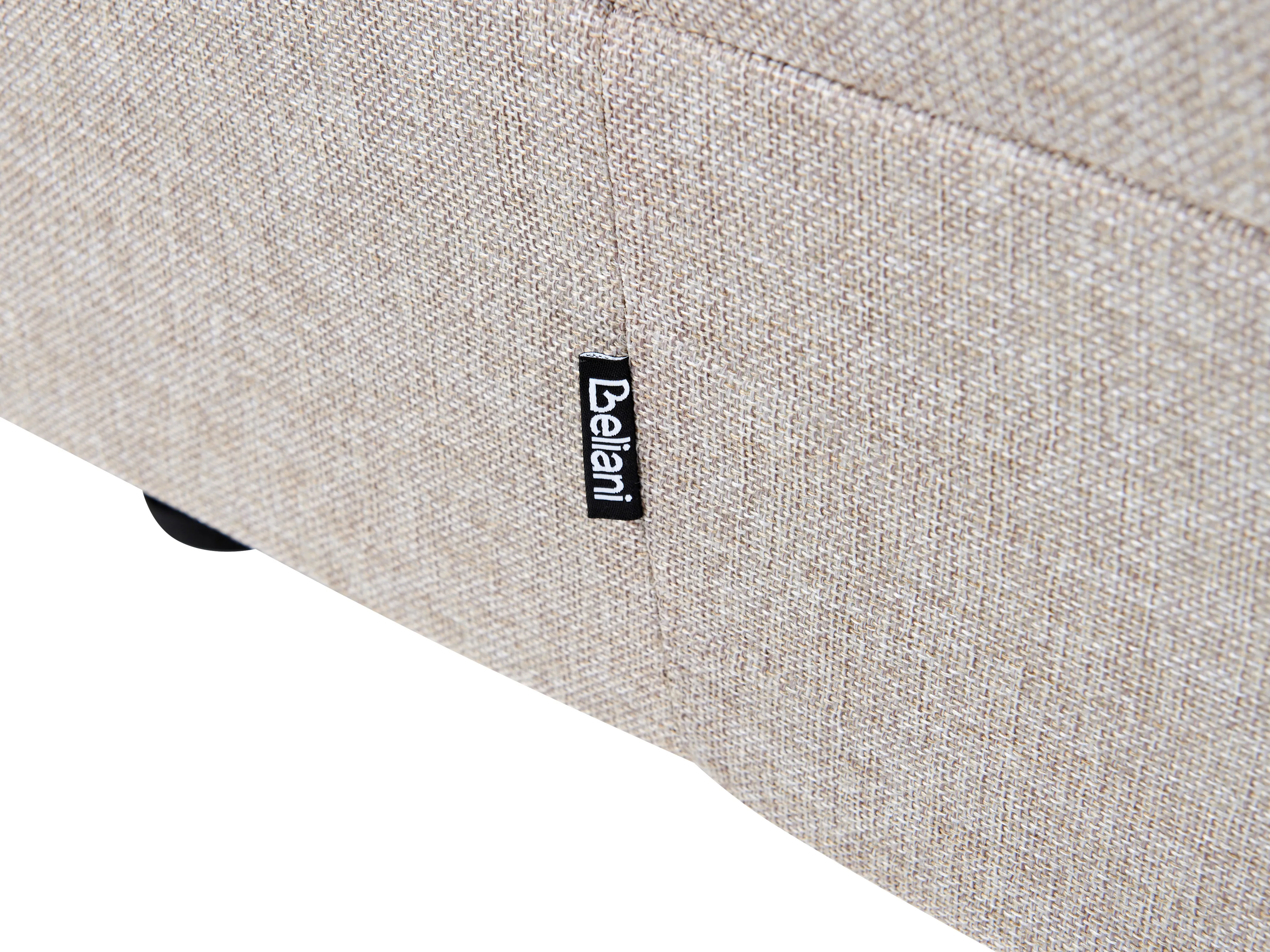 Verstelbaar bed zonder hoofdbord Stof DUKE 90 x 200 cm Beige