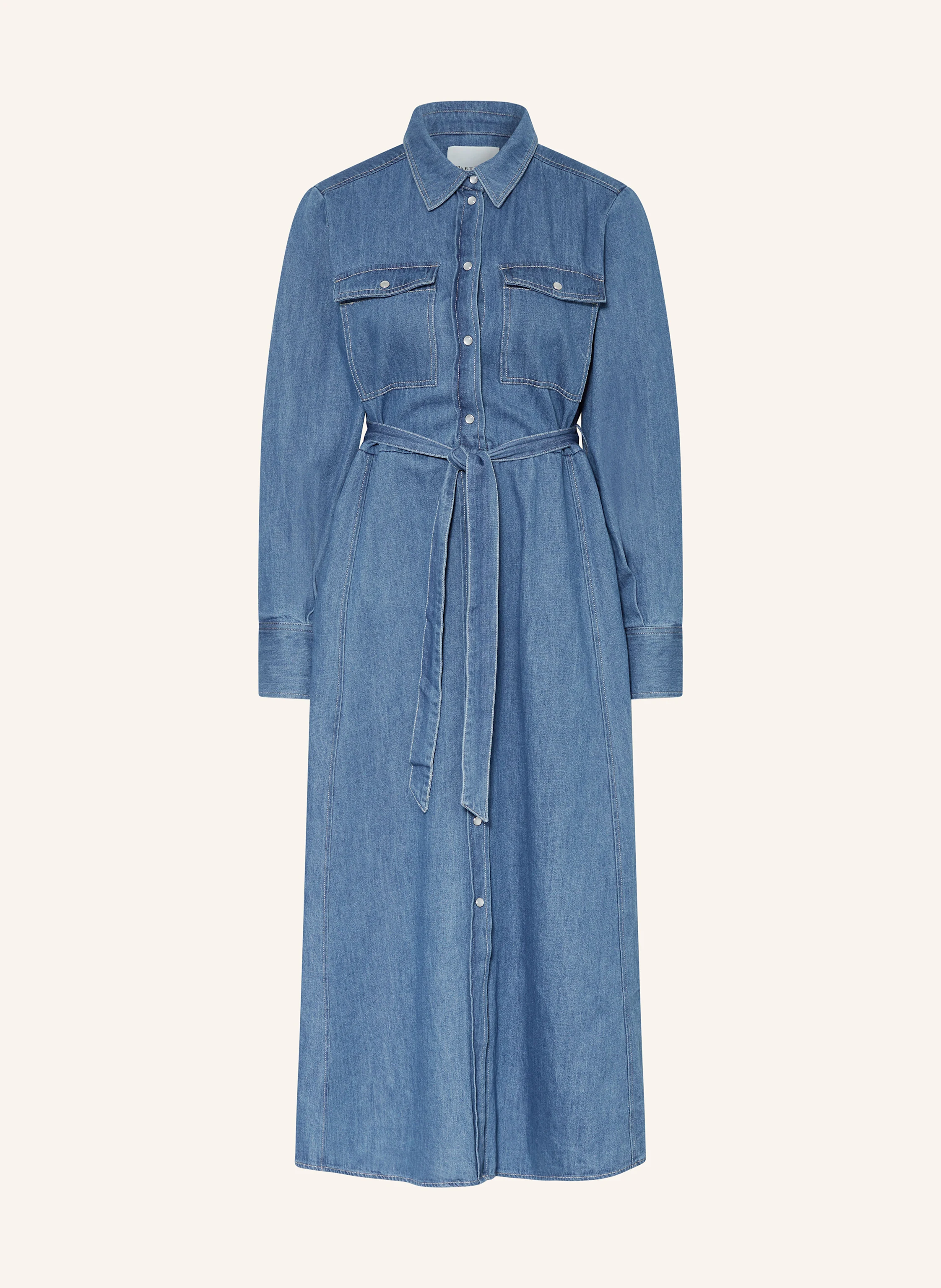 Part Two Hemdblusenkleid aus Denim