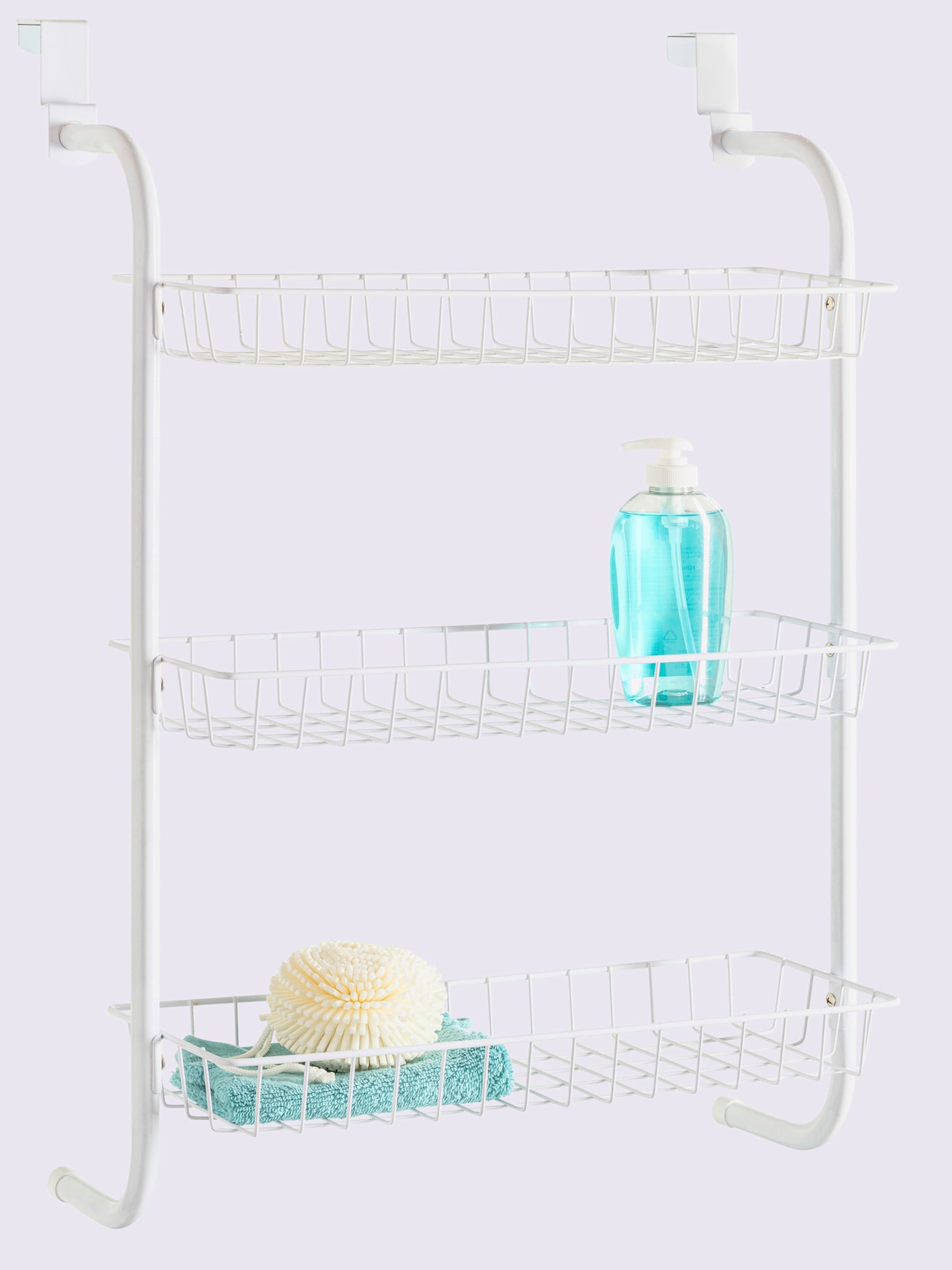 Étagère de salle de bain métal