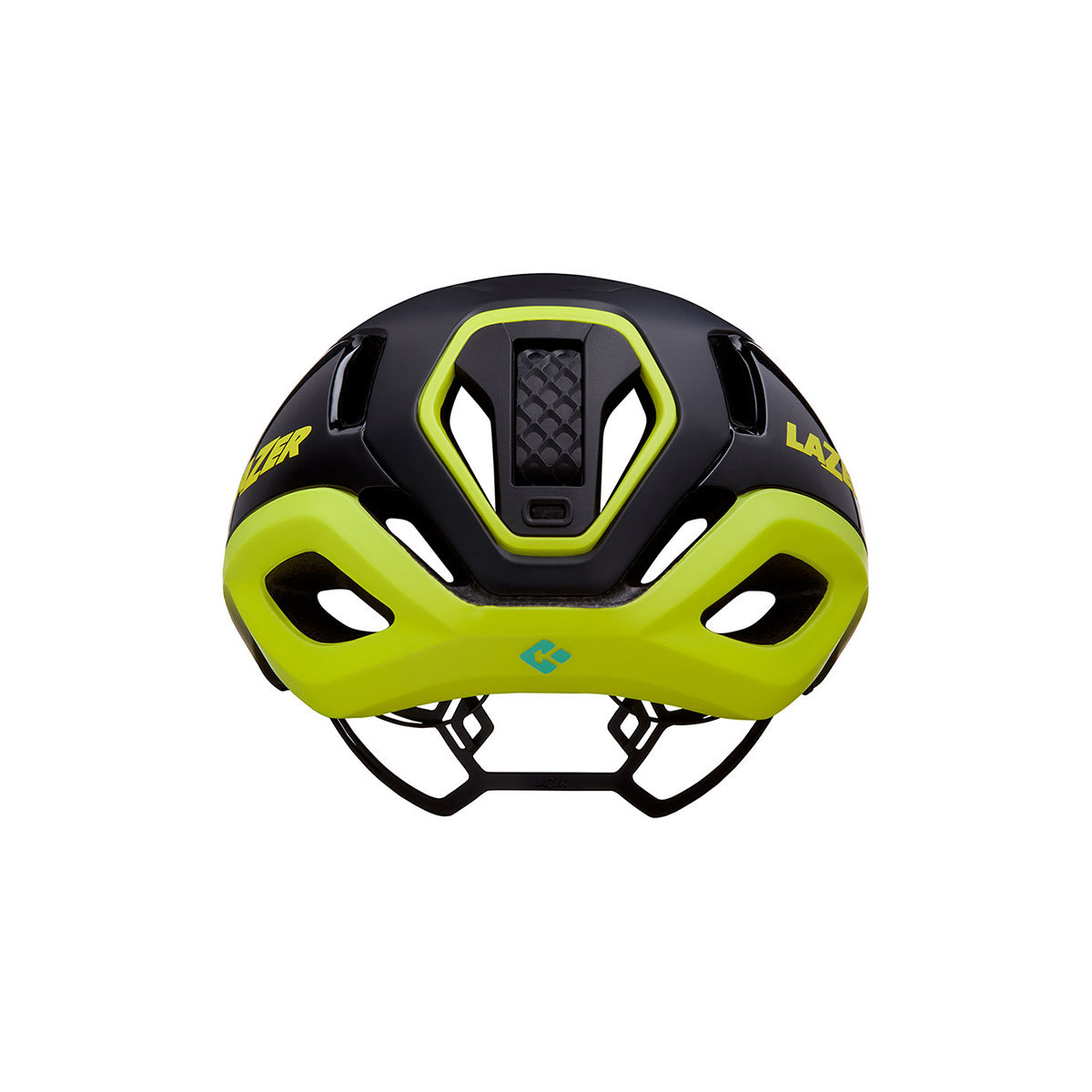 Lazer Vento KinetiCore Race Fietshelm Zwart/Geel