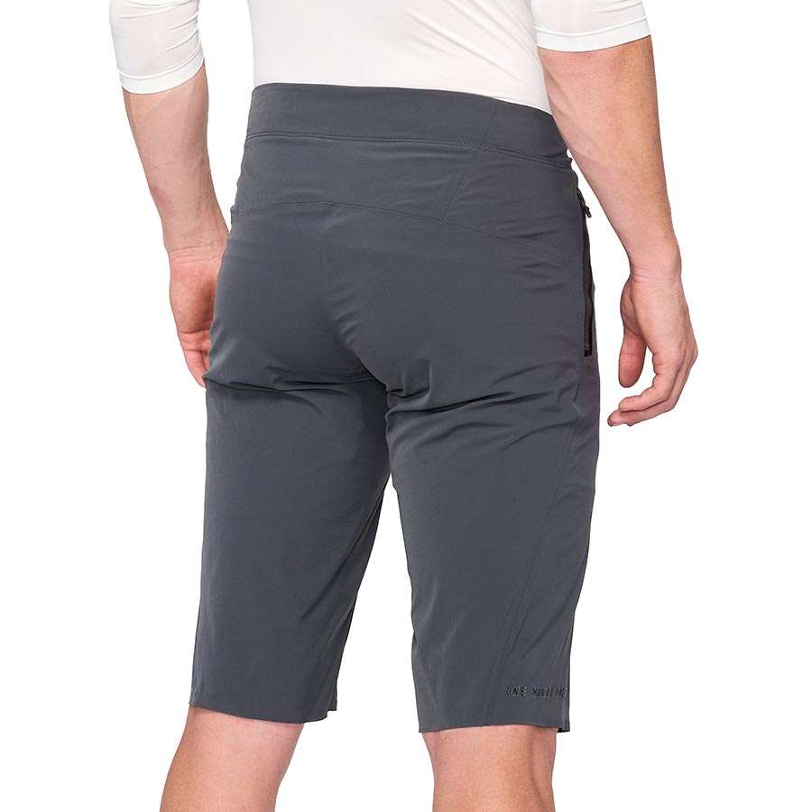 100% Celium MTB Fietsbroek Kort Grijs Heren