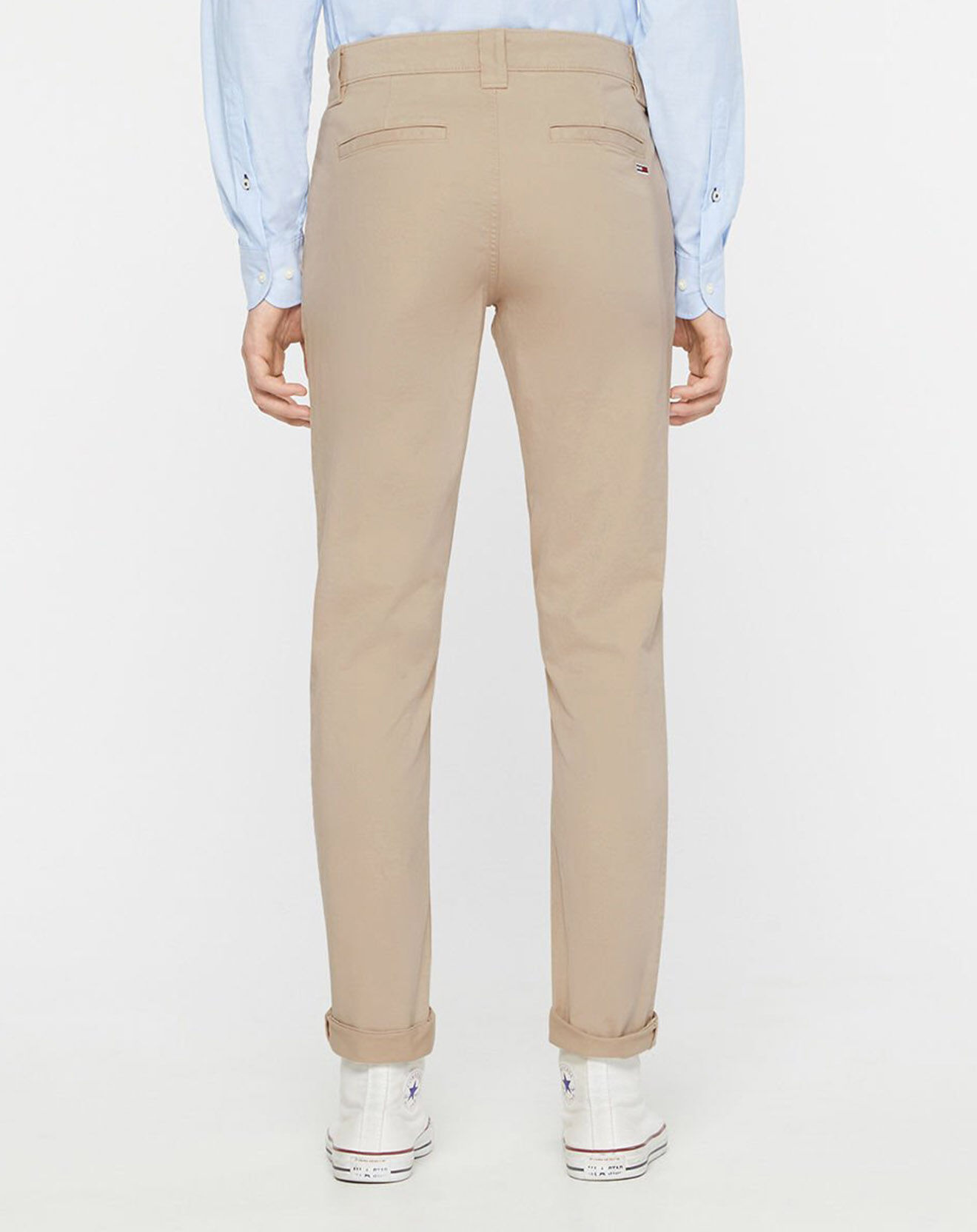 Tommy Jeans Pantalon chino Scanton beige clair