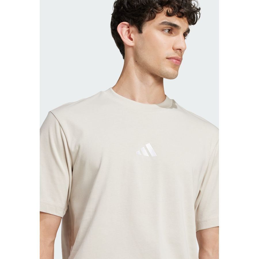 Adidas Essentials Small Logo Single Jersey Tee