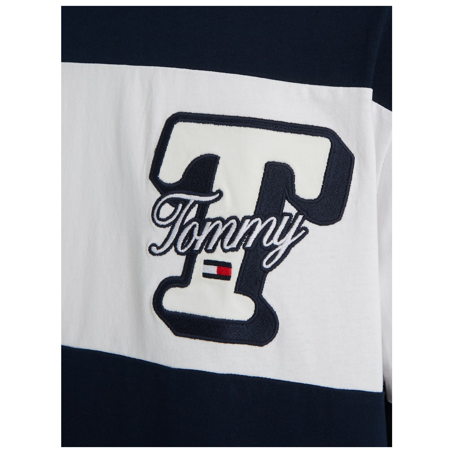 Tommy Jeans TJM REG T LETTER CUT & SEW TEE