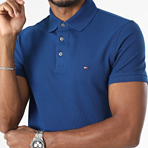 Polo Manches Courtes Slim 1985 7771 Bleu Roi