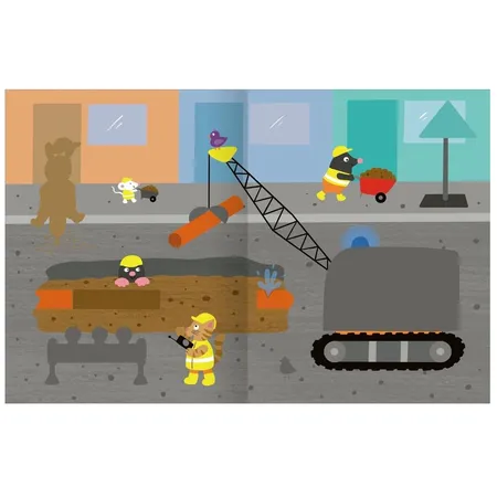 ars Edition Mein allererstes Stickerheft - Baustelle