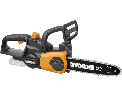 WORX 20V 25cm snoerloze kettingzaag WG322E.9 + GRATIS bonusartikel: 20V accu WA3644 (4,0Ah)