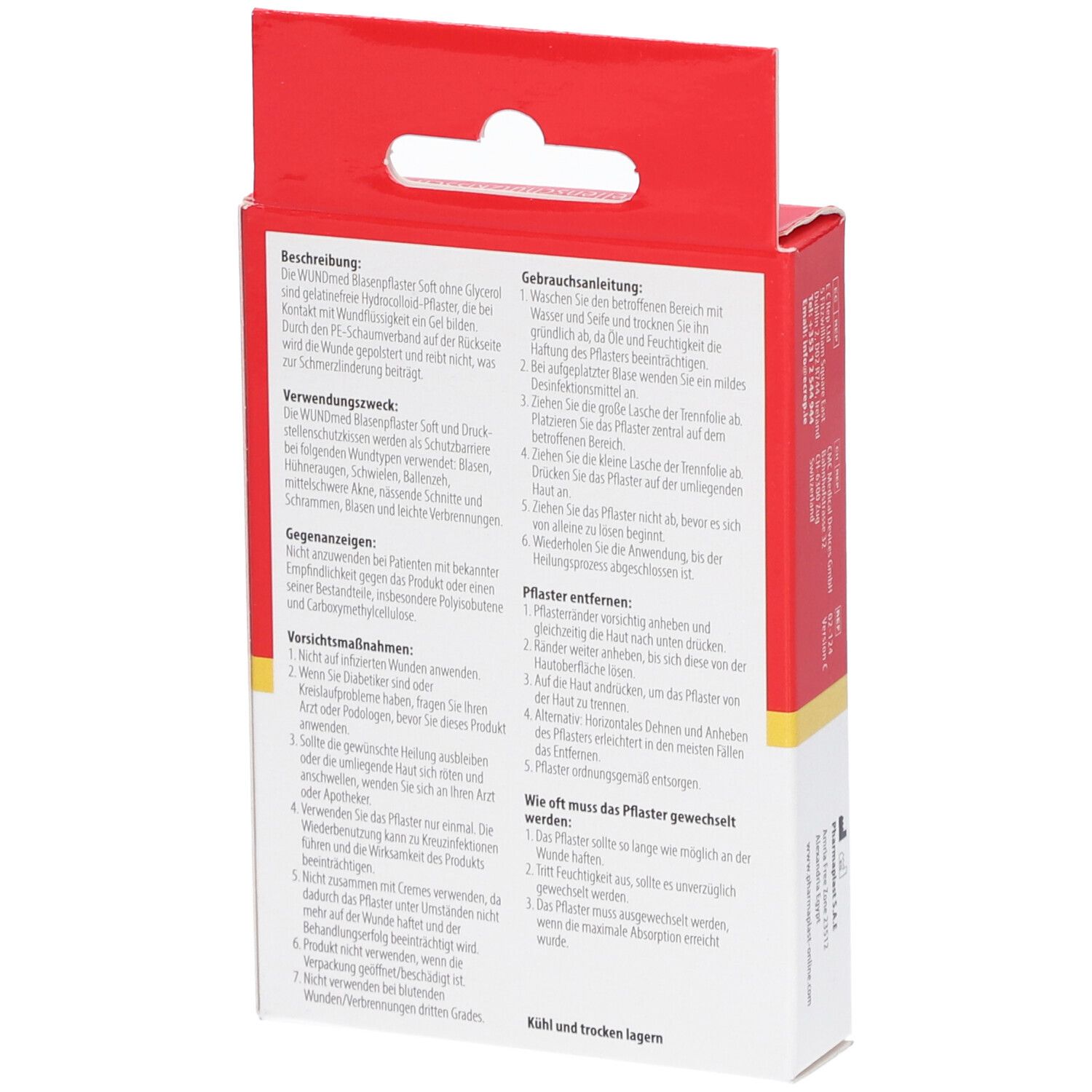 WUNDmed® BLASENPFLASTER SOFT + 3 Druckstellenschutzkissen