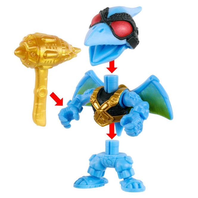Treasure X - Dino Gold - Dino Figur - 1 Stück