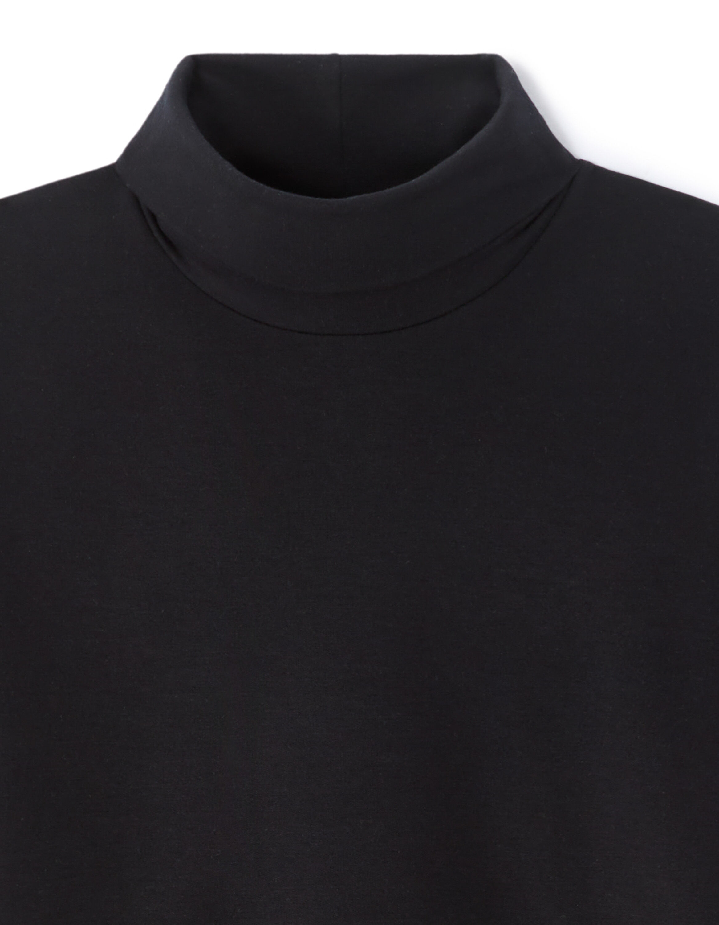 T-shirt col roulé warmwear Niveau 2 - noir