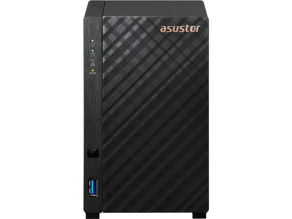ASUSTOR Drivestor 2 AS1102T - NAS-server - 2 bays - SATA 6Gb/s - RAM 1 GB - 2.5 Gigabit Ethernet