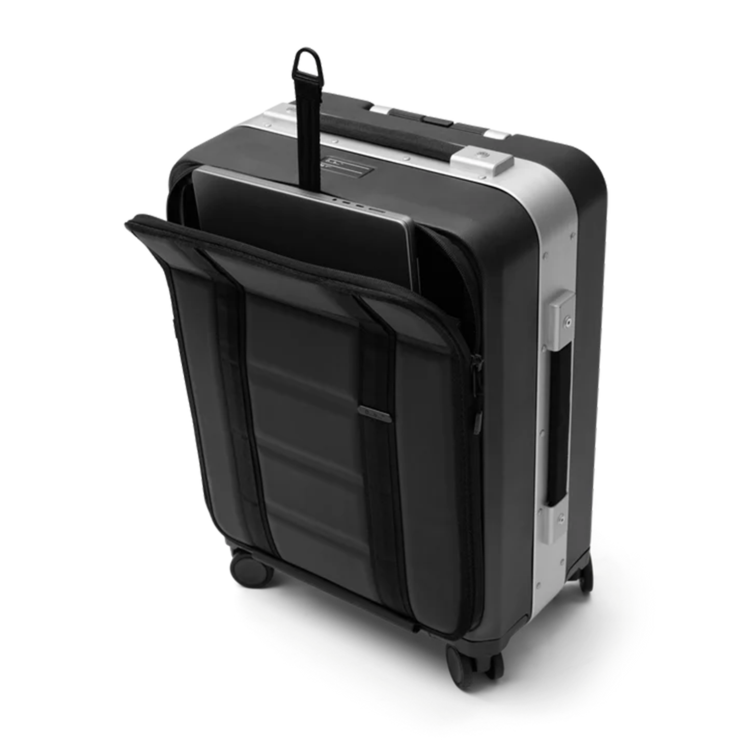 DB Journey Ramverk Pro Front-Access Carry-On silver