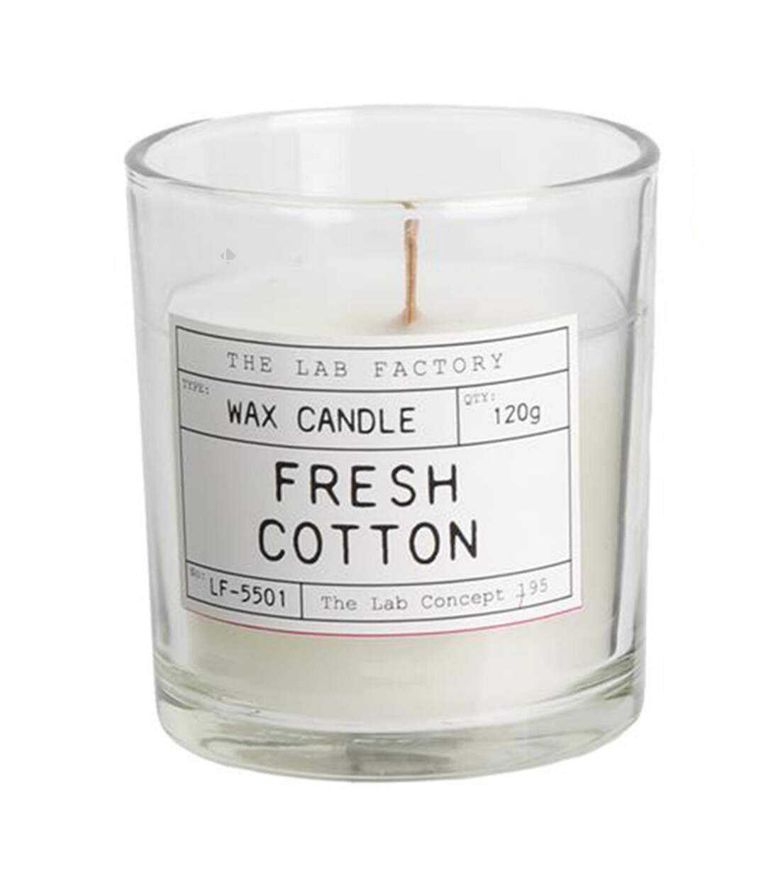 Bougie parfumée Senteur Musc blanc LAB FACTORY