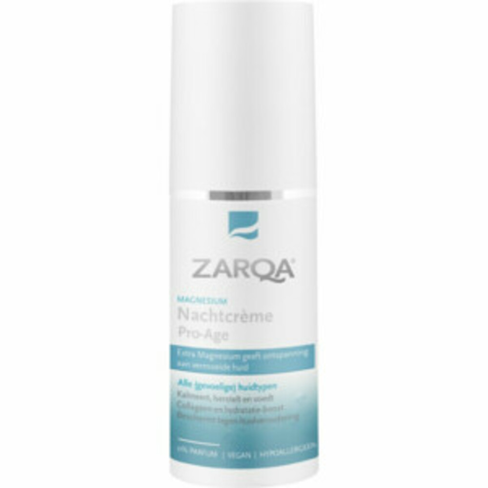 Zarqa Nachtcrème Pro-age Magnesium50 ml