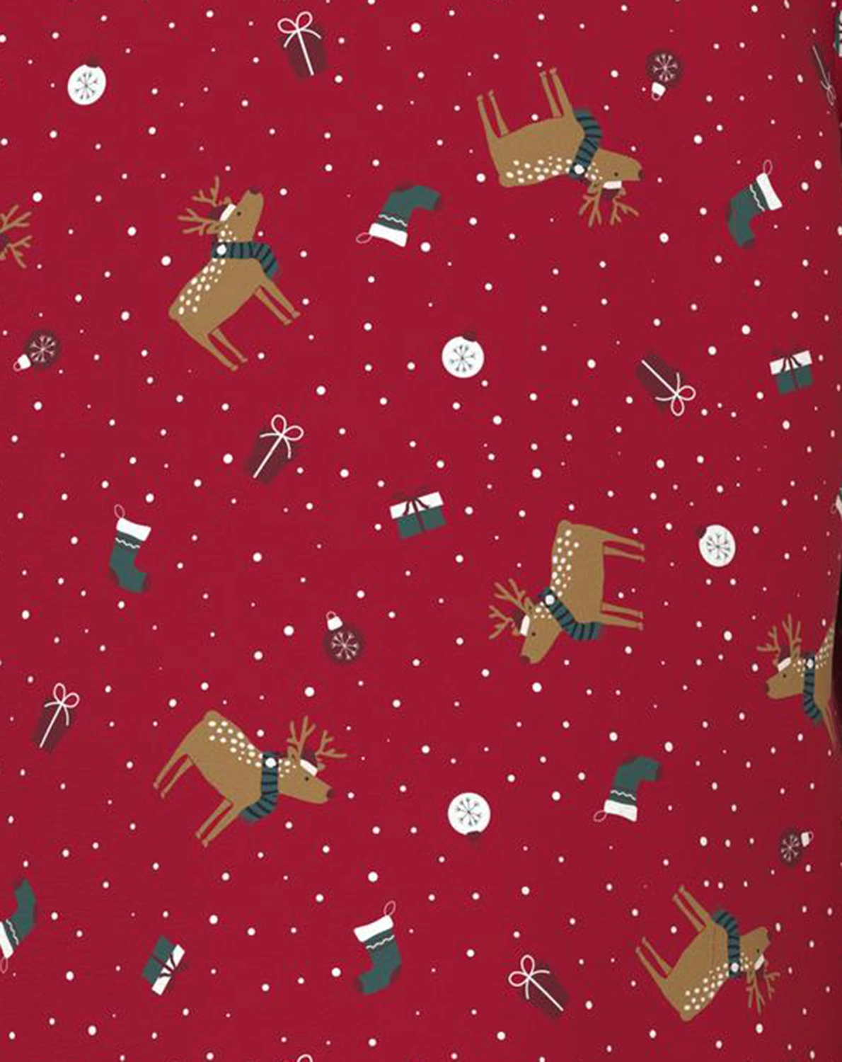 Schlafanzug lang NMNVISMAS in jester red