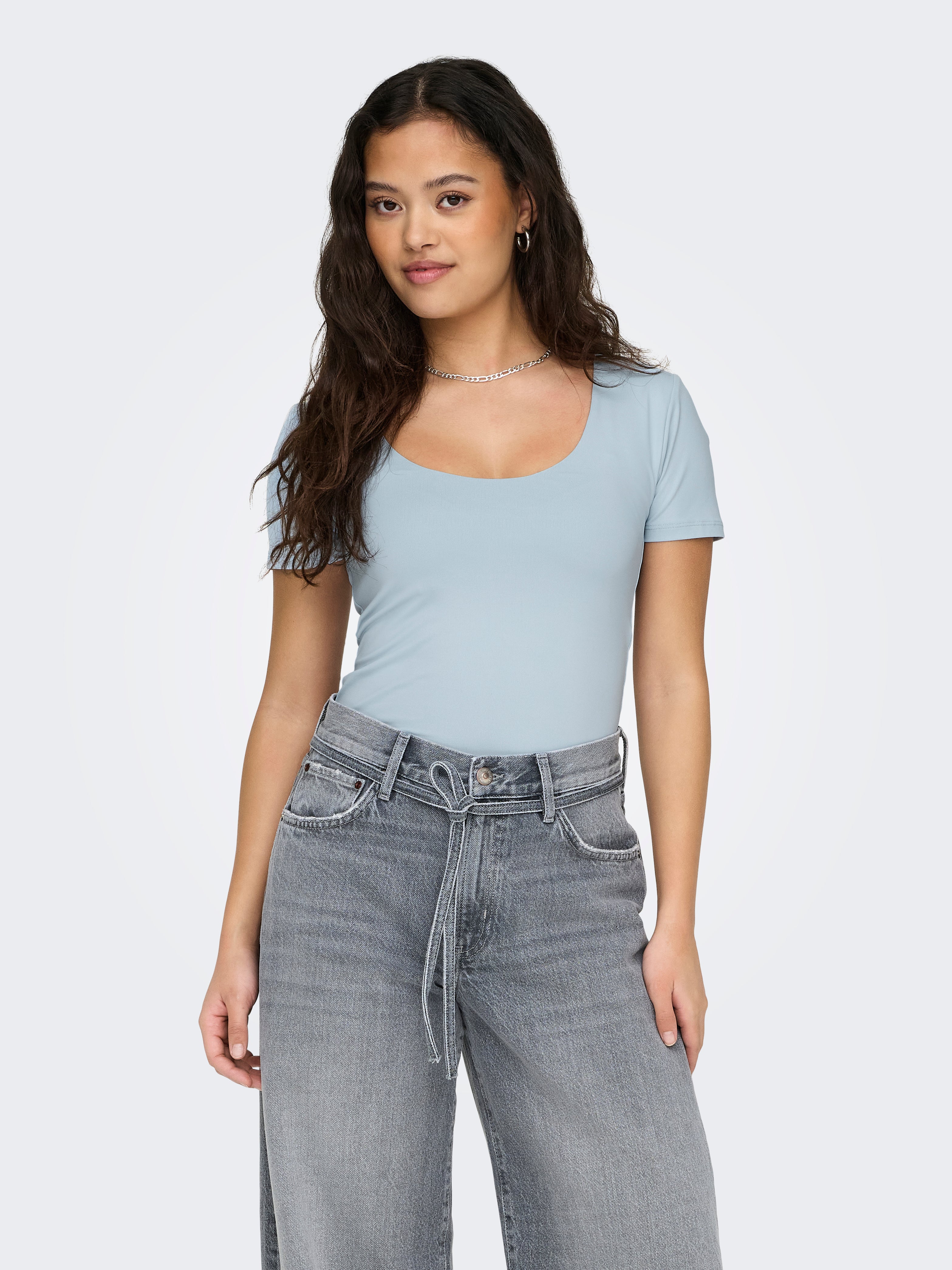 ONLEA Top Cashmere Blue