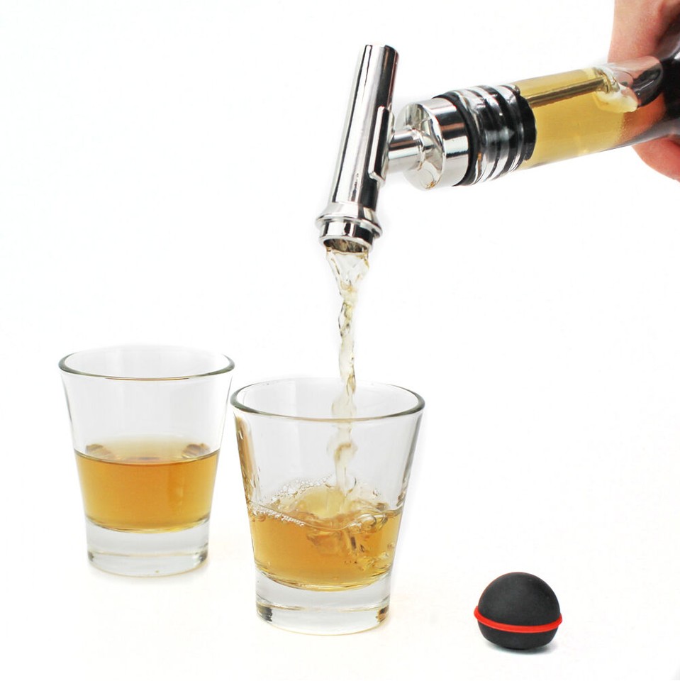 Winkee - Drinks Markører - Microphone Bottle Stop and Pourer