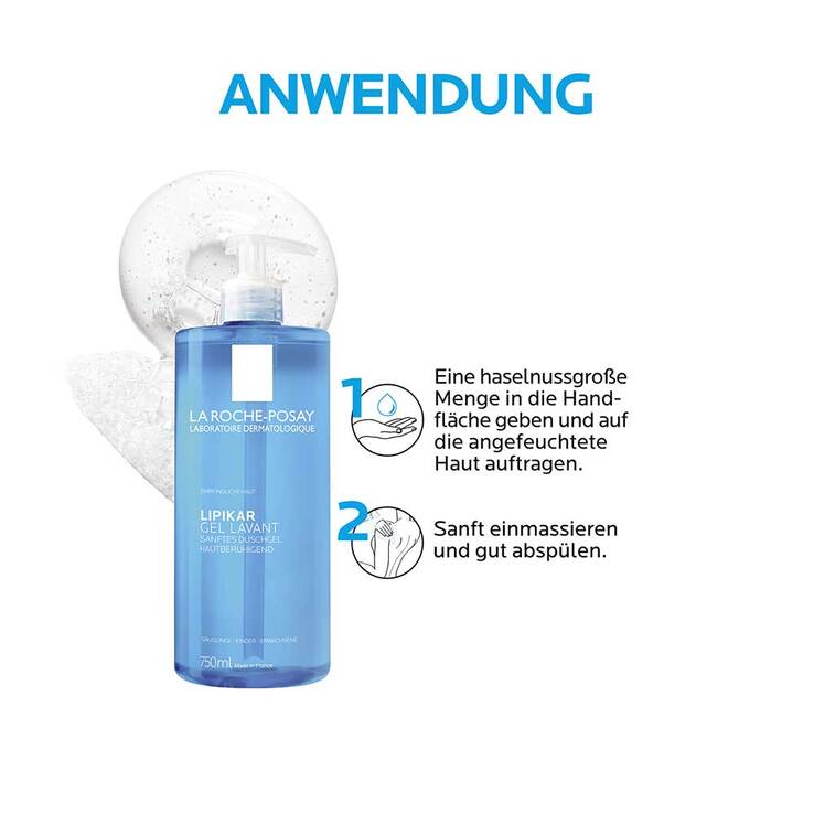 La Roche Posay Lipikar Gel Lavant, 750 ml