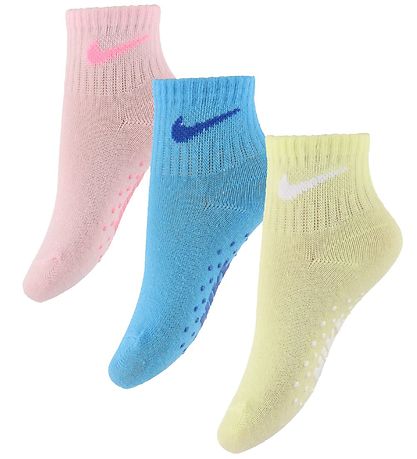 Nike Strømper - 3-pak - Lyser?d/Bl?/Gul