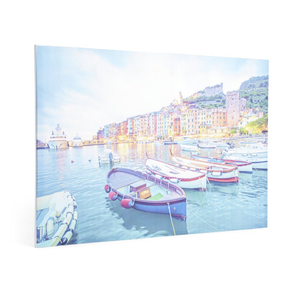 Toile imprimée Cinque Terre multicolore 70x100cm