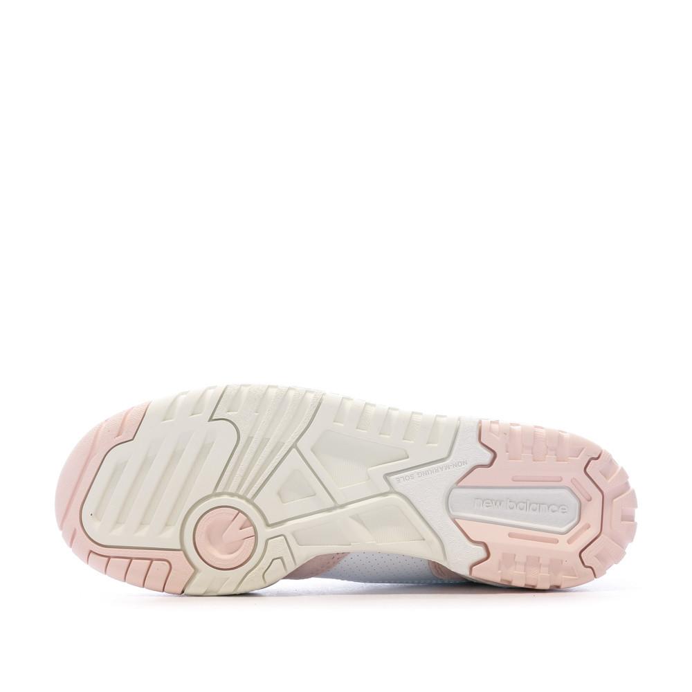 New Balance New Balance 550 Blanche/Rose Femme BBW550