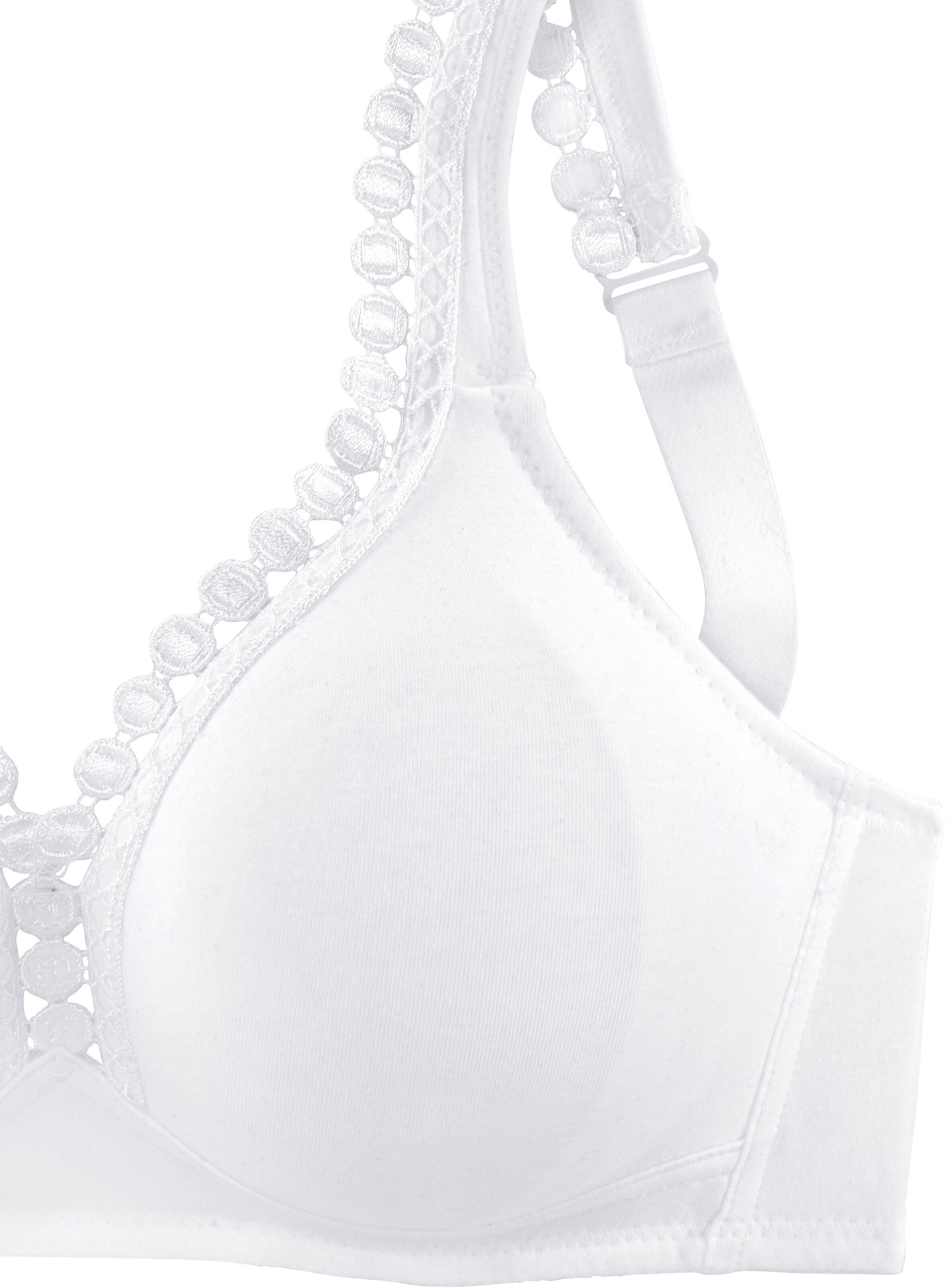 petite fleur Soft-BH in schwarz+weiß