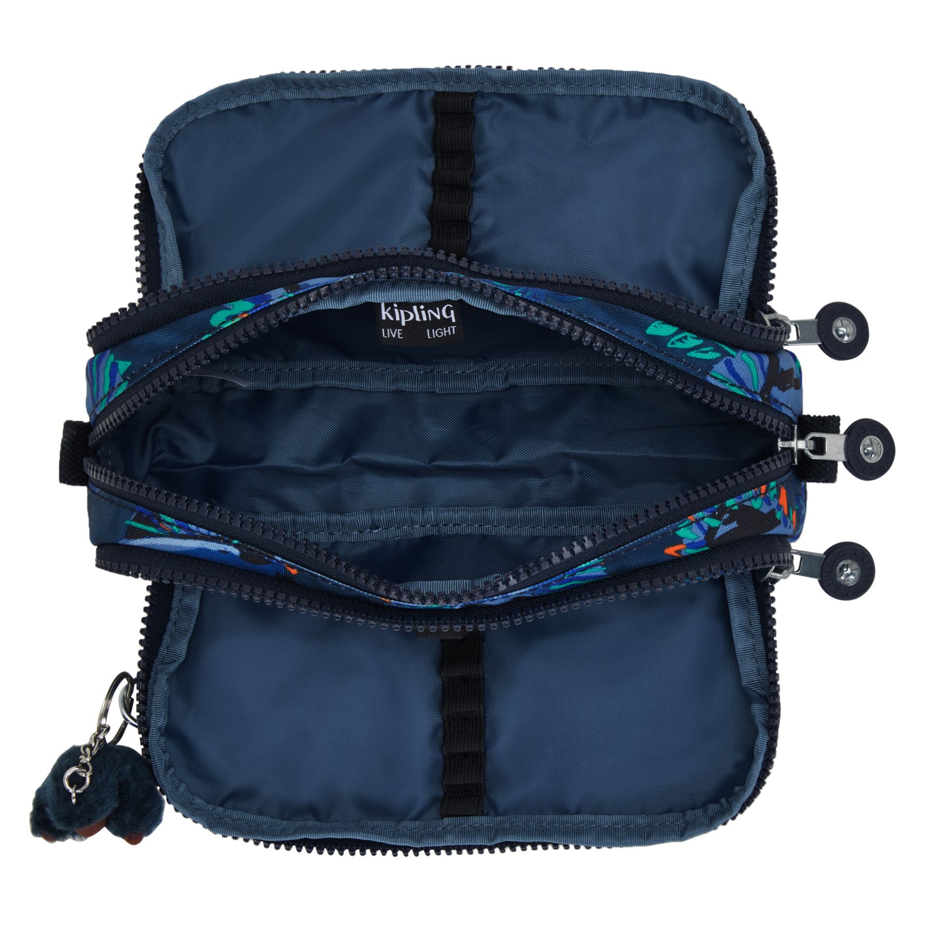 GITROY Large Trousse - Blue Monkey Fun