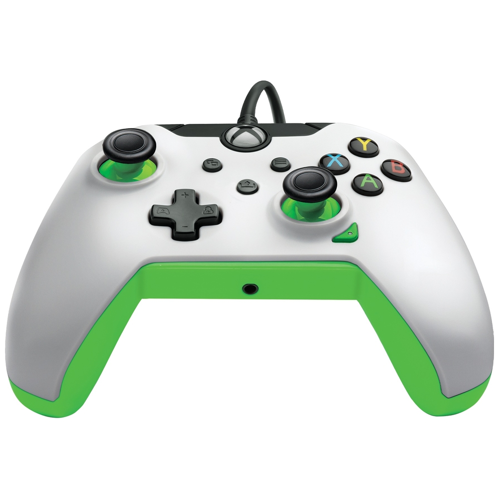 PDP Gaming Xbox Kabelgebundener Controller – Neonweiß