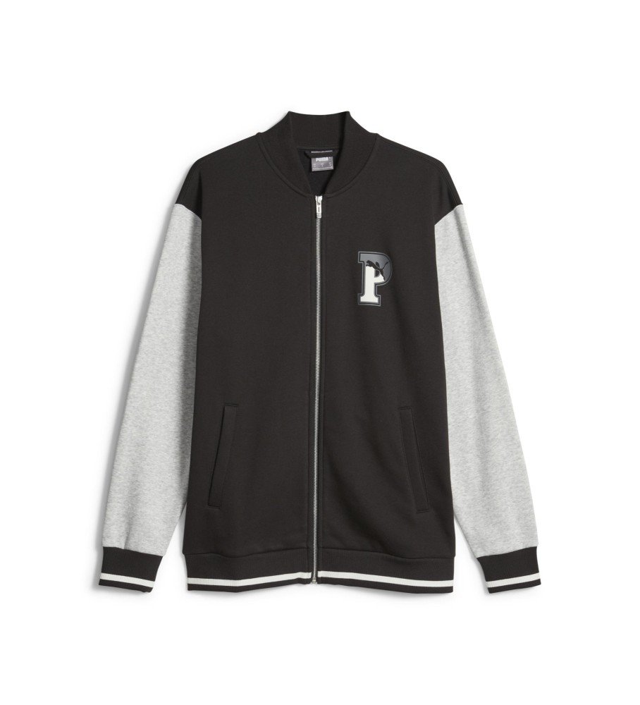 Jaqueta esportiva preta Puma Squad