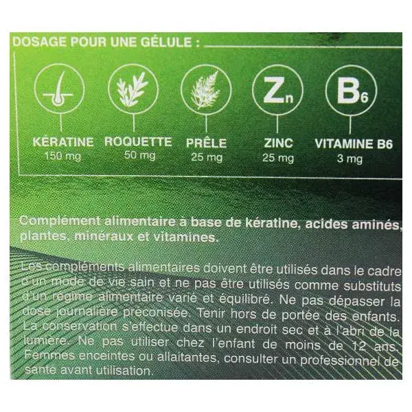 Tratamento para Cabelo e Unhas Nat & Form Activ' Keraphane: 3 meses + 1 mês grátis