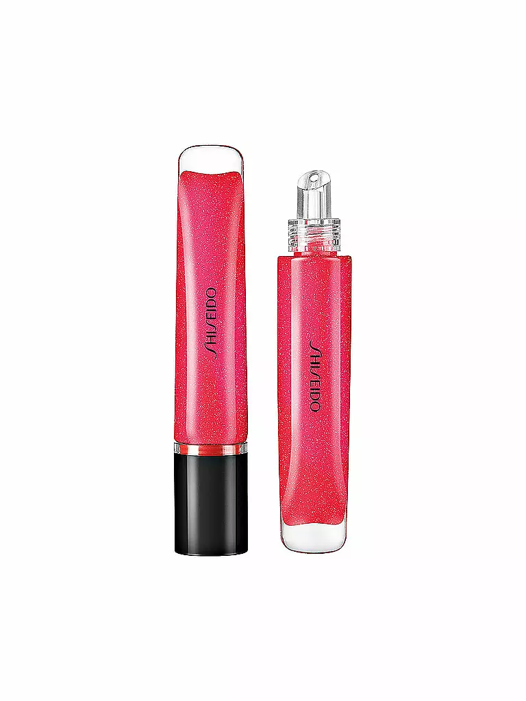 SHISEIDO Lipgloss - Shimmer Gelgloss ( 07 Shin - Ku Red ) rot