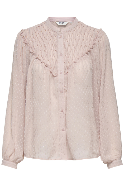 Only roze dames blouse