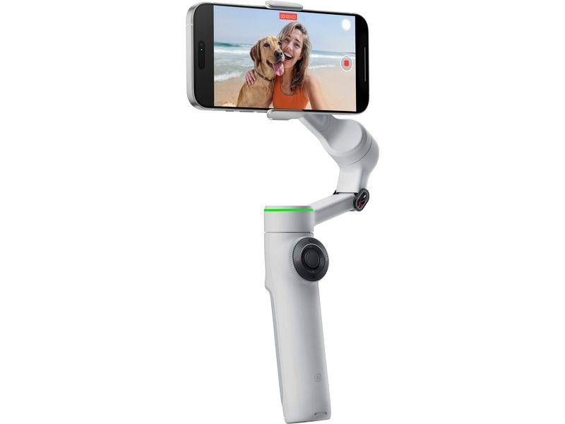 Insta360 Gimbal Flow 2 Pro Grau Ultimativer Kl-Tracking-Stabilisator