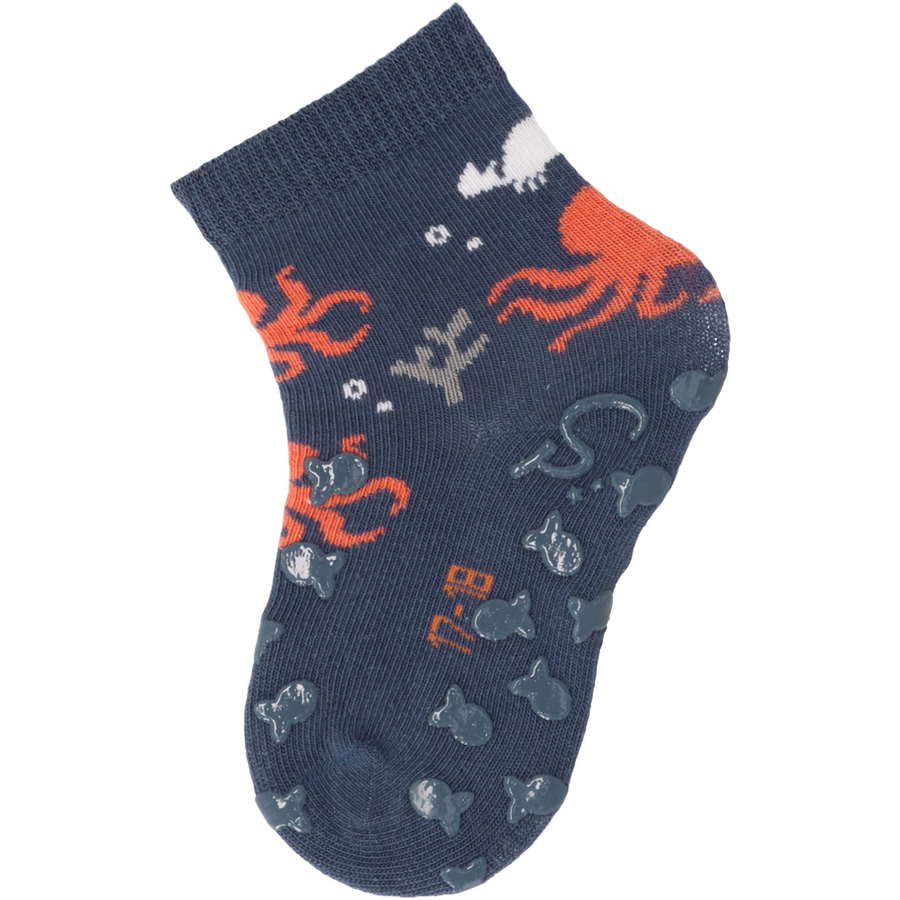 Sterntaler ABS-Krabbelsocken DP Wal blau