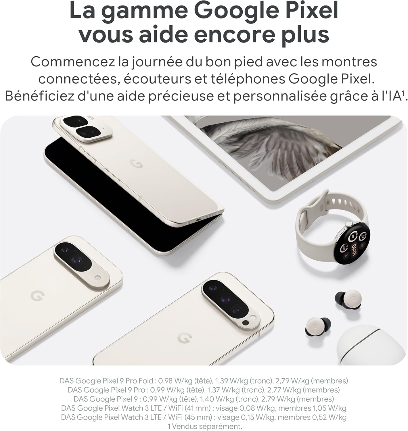 Google Pixel 9 Pro XL - Smartphone Android débloqué avec Gemini, Triple Appareil Photo arrière, 24 Heures d'autonomie et écran Super Actua 6,8 Pouces - Quartz Rose, 256GB