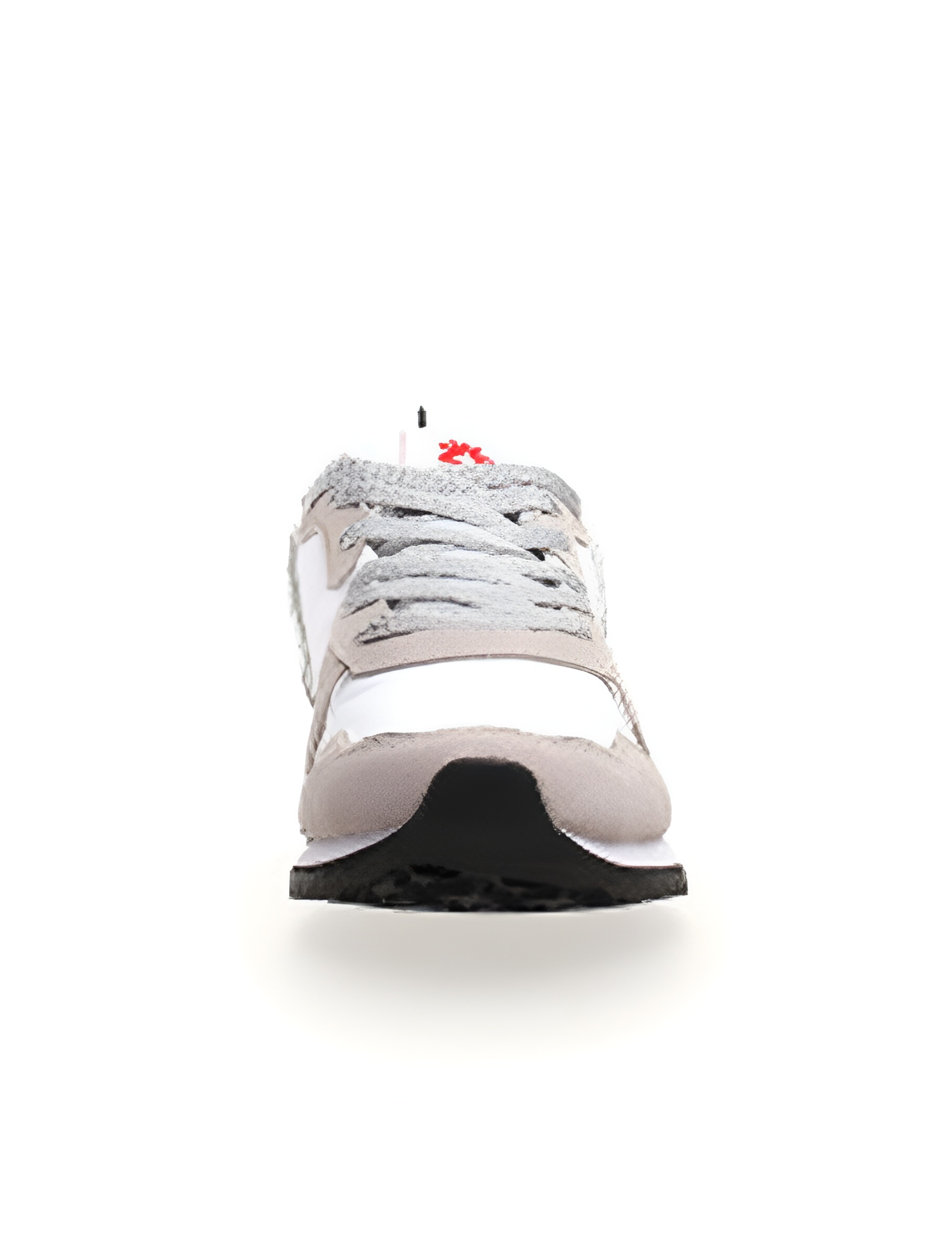White and Silver Women's Sneakers