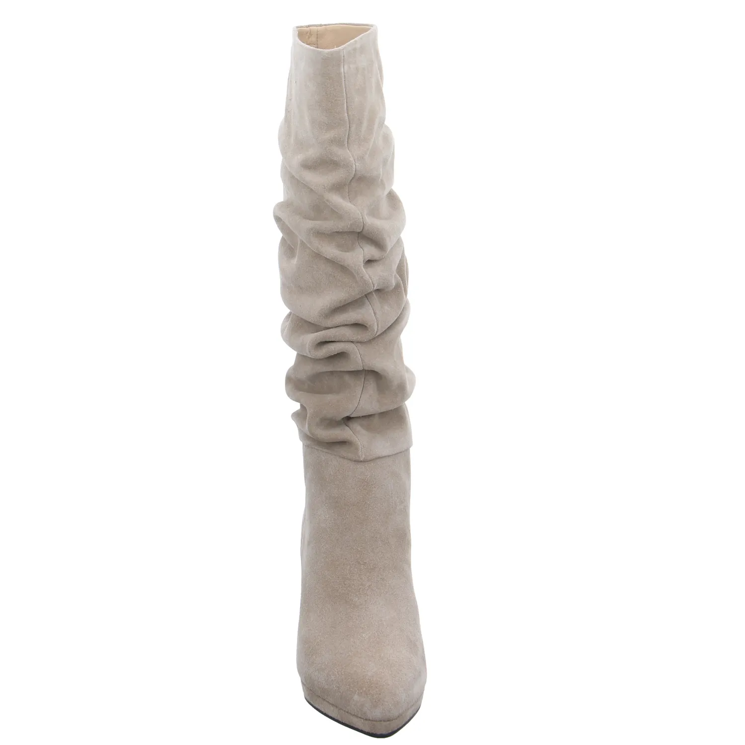 PETER KAISER Stiefel Taupe Leder