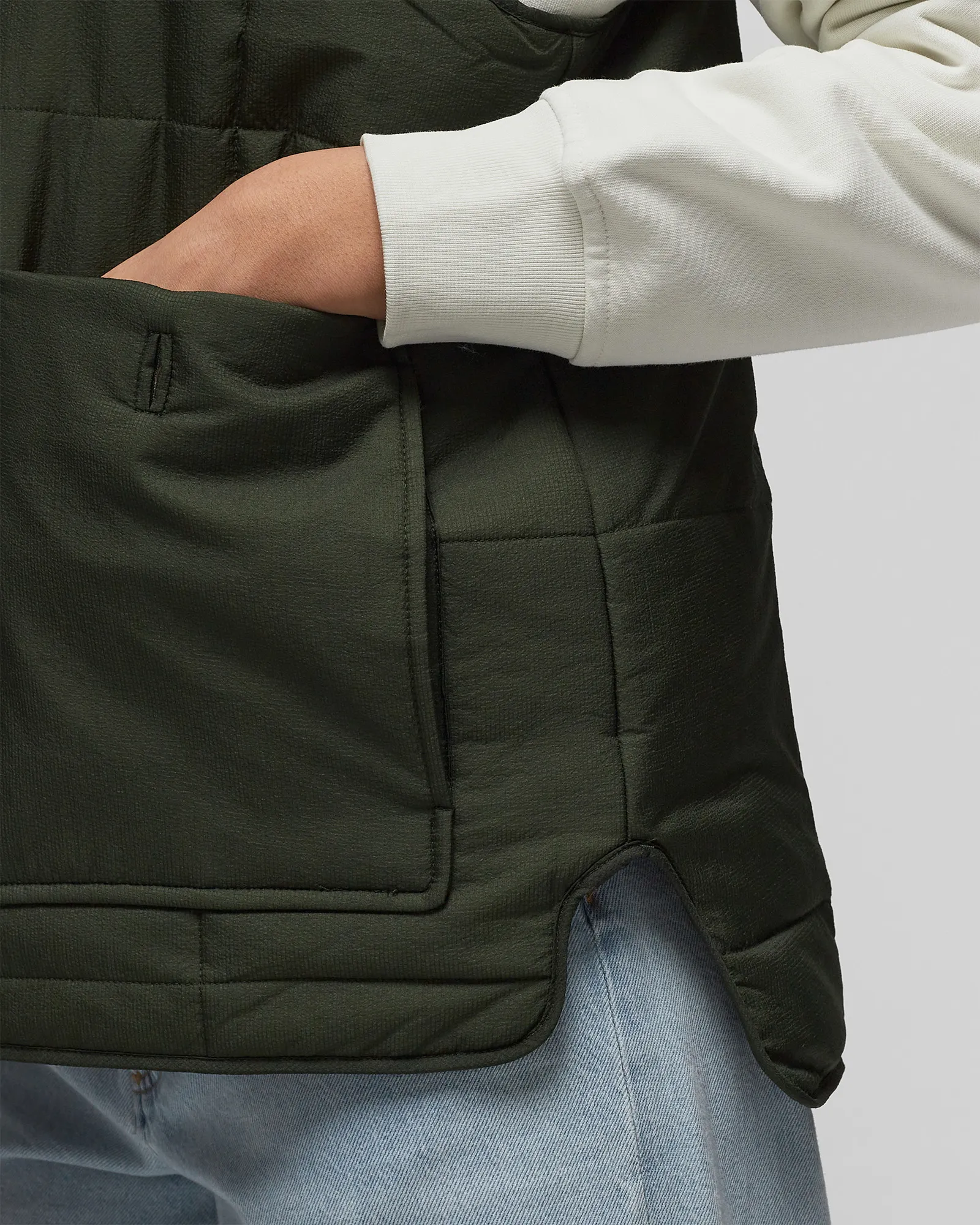 Ganni Quilt Boxy Vest
