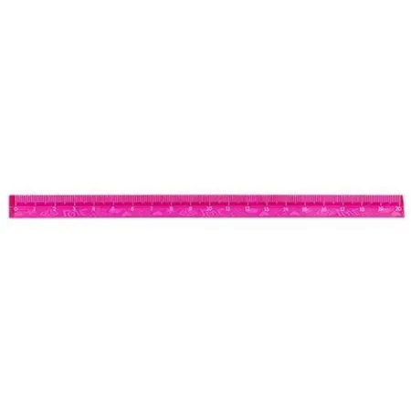 Trendhaus Acryl-Lineal 20cm Dreieckig, 4-fach sortiert