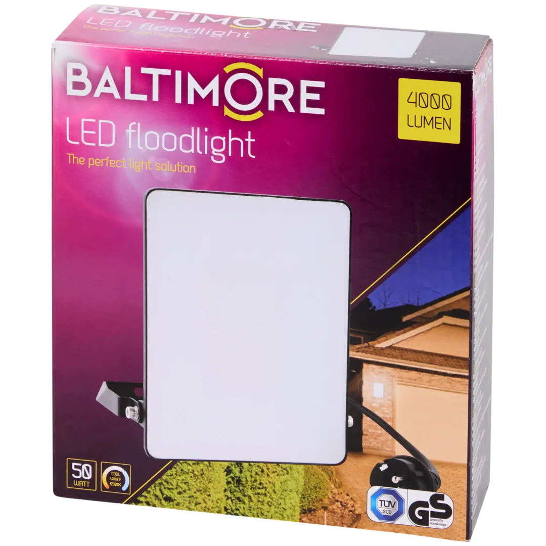 Baltimore schijnwerper 50 watt | 4000 lumen