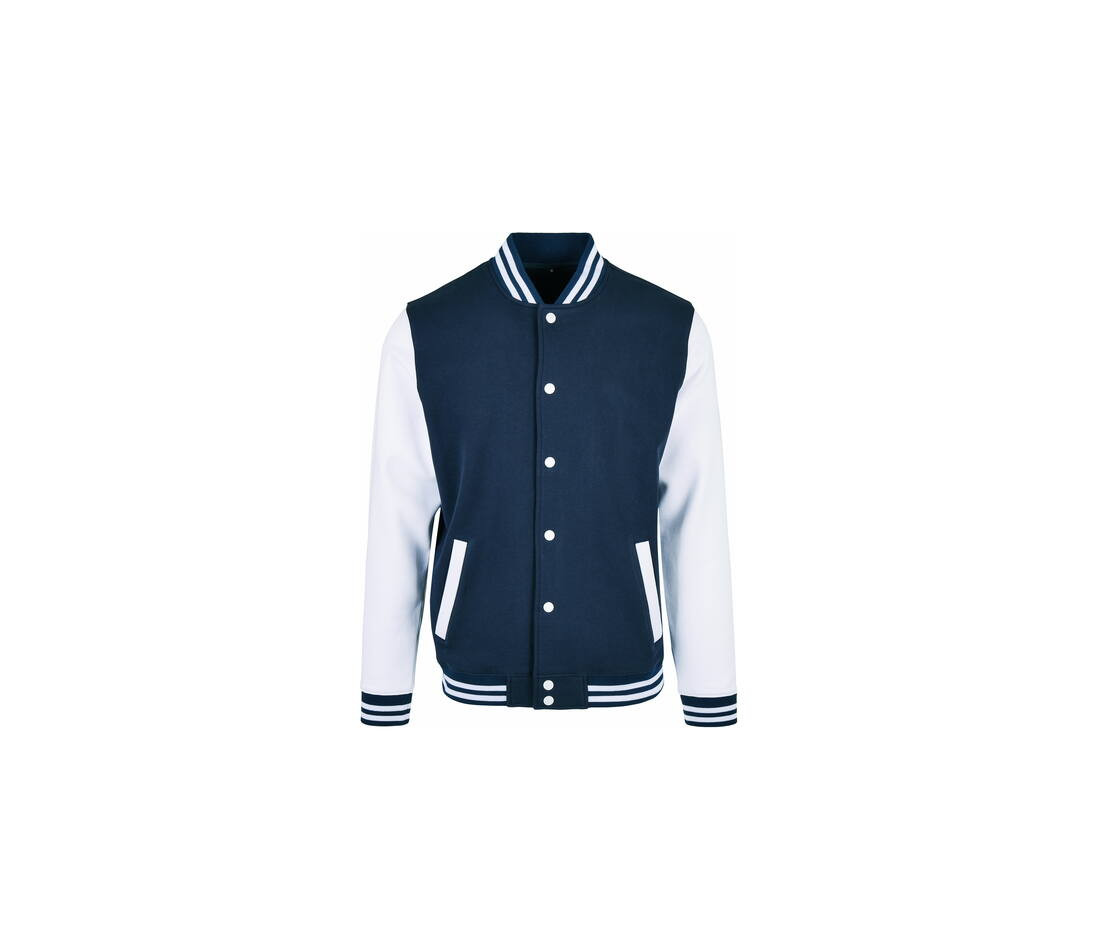 BUILD YOUR BRAND BYB004 - Veste Iconique Style Baseball Années 50