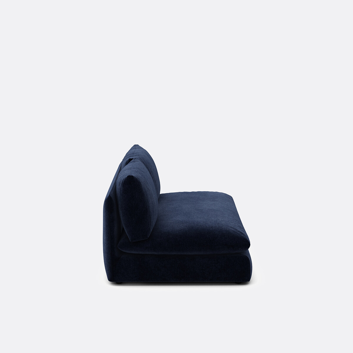 LA REDOUTE INTERIEURS<br>Sofá modular de 2 lugares. poliéster manchado, Malo