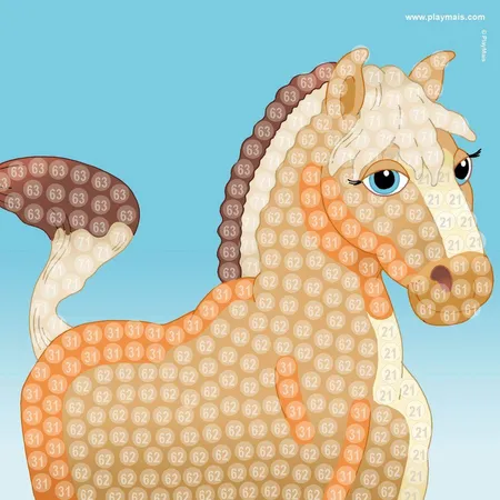 PlayMais Trendy Mosaic Horse