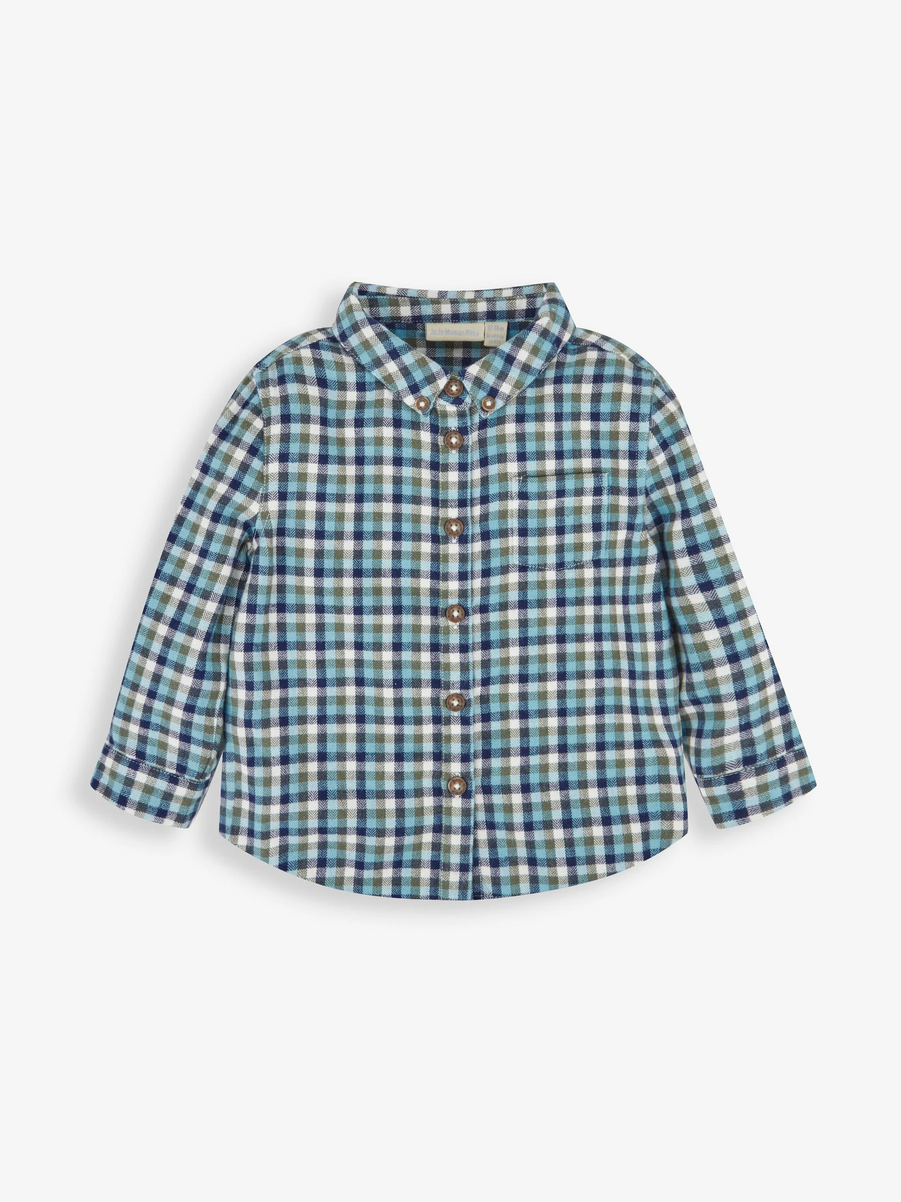 JoJo Maman Bébé - Overhemd met gingham-ruit