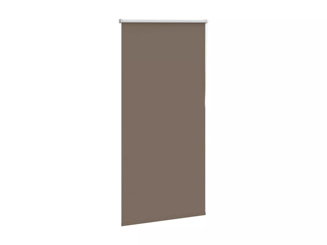 Store enrouleur occultant café 85x175cm largeur du tissu 80,7cm